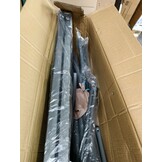 Schommelbank 3-persoons - grijs - 180 x 100 x 170 cm