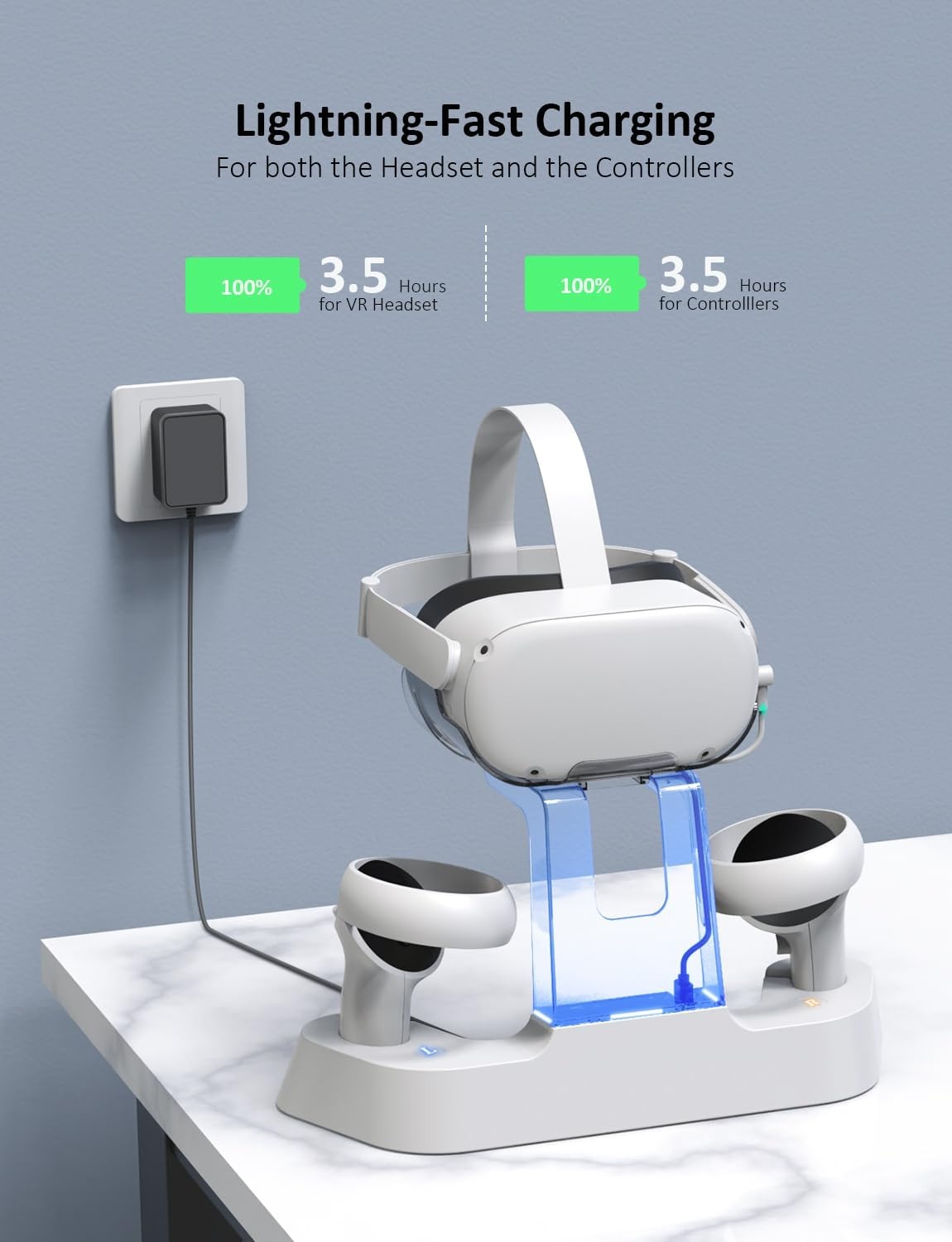 Oplaadstation Oculus Quest 2: Snel Laden met Korting!