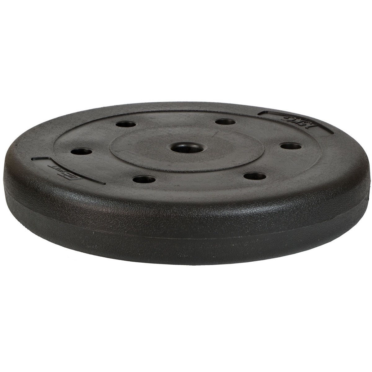 Halterschijf 15 kg - Betoncomposiet - Vloerbeschermend | 47% Korting!