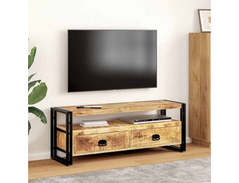 vidaXL Tv-meubel 120x35x45 cm massief mangohout
