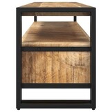 vidaXL Tv-meubel 120x35x45 cm massief mangohout