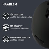 Fietshelm Urban Mat Zwart 52-57cm | 29% Korting