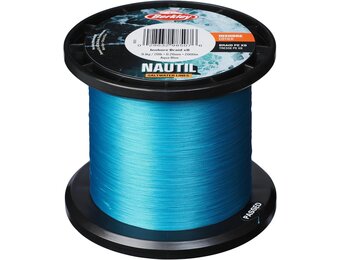Berkley Nautil Inshore Braid | Ultrazachte en sterke gevlochten PE-vislijn | Lange werpafstand | Gevlochten lijn voor zout en zoet water voor spin- en - Maat 0.06 mm | 6 lb|2.7 kg | 328 yd|300 m