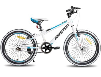 JOYSTAR Lubbock Kinderfiets - 20/24 Inch - Mountainbike - Wit