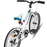 JOYSTAR Lubbock Kinderfiets - 20/24 Inch - Mountainbike - Wit