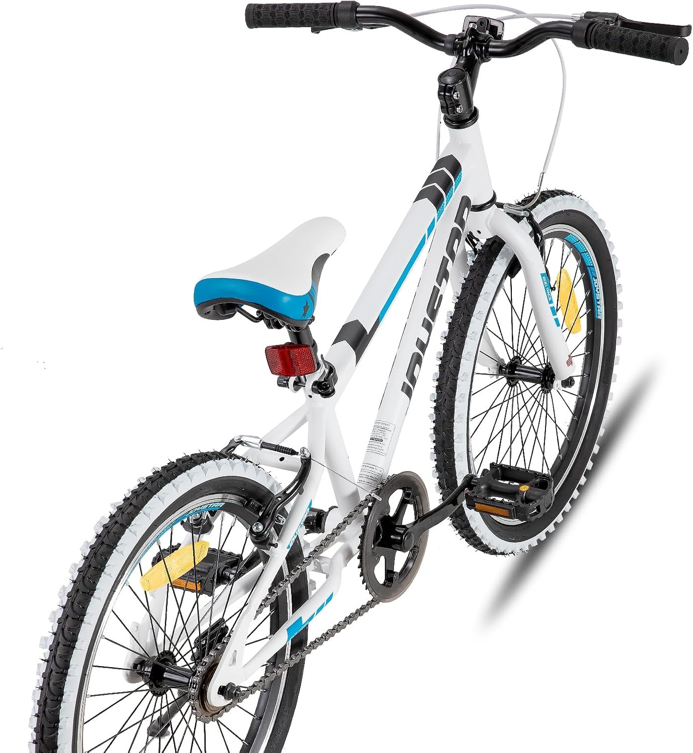 JOYSTAR Lubbock Kinderfiets - 20/24 Inch - Mountainbike - Wit