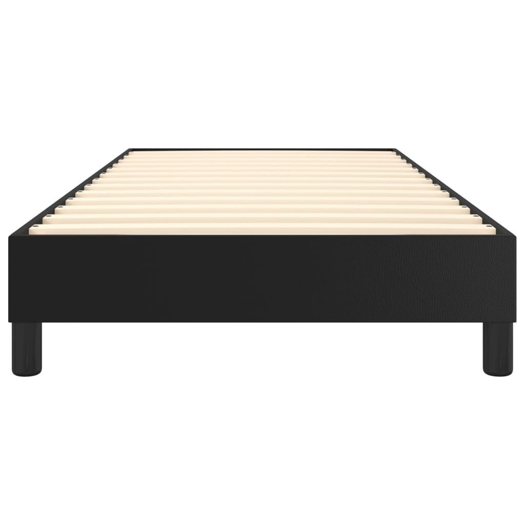Zwart Kunstleer Bedframe 90x200 cm - 34% Korting