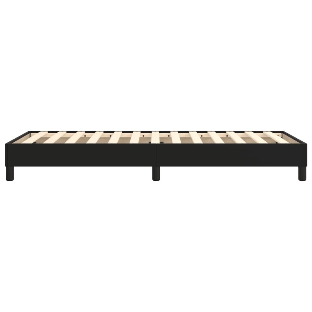 Zwart Kunstleer Bedframe 90x200 cm - 34% Korting