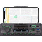 1-DIN Autoradio Bluetooth met Telefoonhouder & App-Bediening - 59% Korting