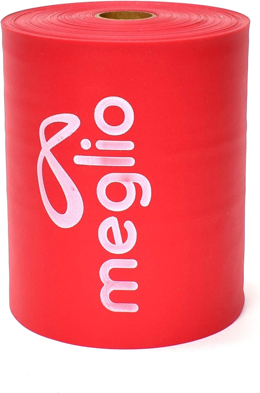 Meglio Weerstandsband rol, 46 meter latexvrije weerstandsbandrol voor fitnesstraining, fitnessstudio, hometraining, rekbaarheid, krachttraining en revalidatie, verkrijgbaar in 5 kleuren/diktes