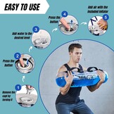 Magic Select Fitness Water Bag - Aqua Power Bag 5-20 kg - Verstelbare watertraining tas