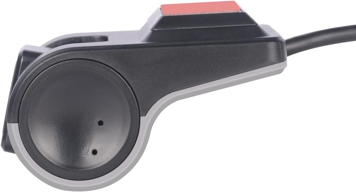 The front of the dashboard cam with 1080p for car, dashboard camera recorder with 140 degree wide-angle lens recording, compatible with the car stereo