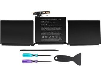 ASUNCELL Laptop Accu voor MacBook Pro 13 inch A1708 (2016-2017) - 54.5Wh