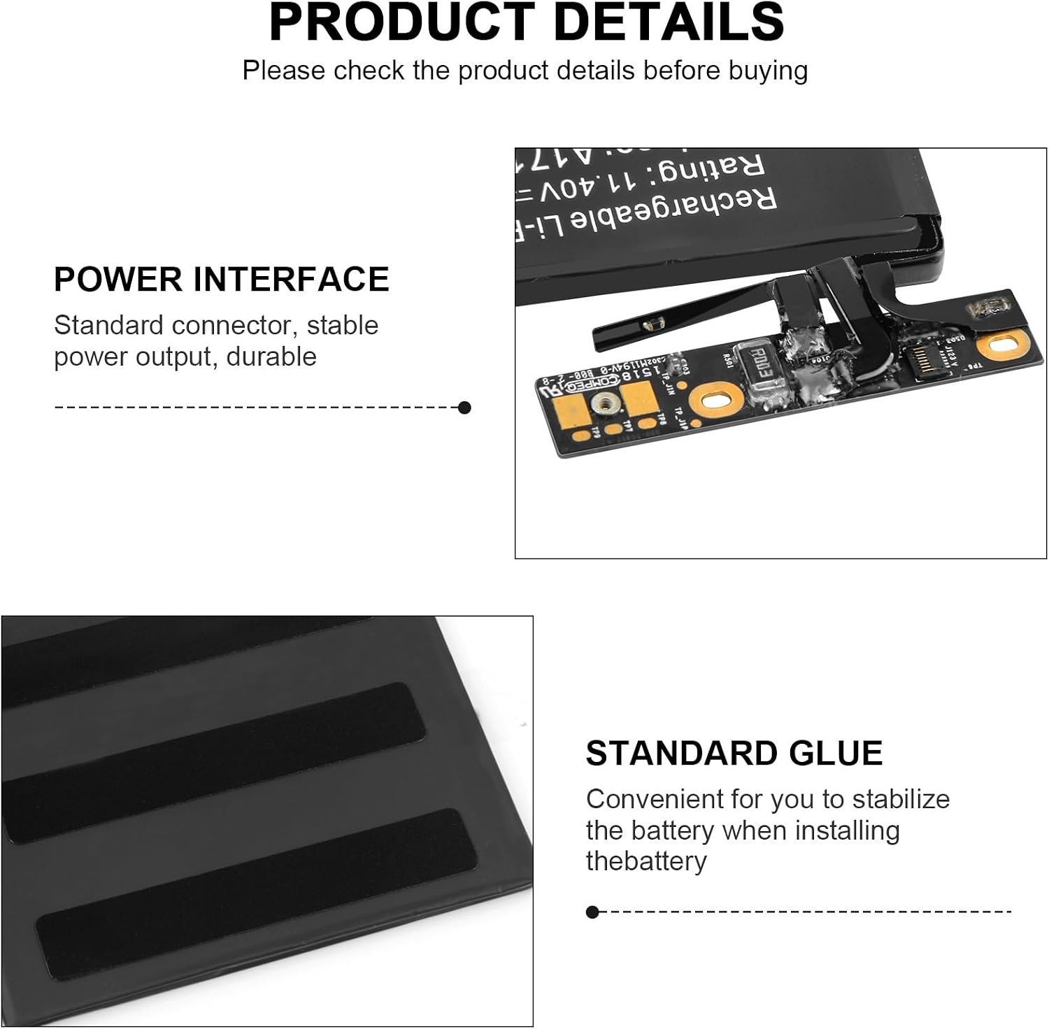 MacBook Pro 13" Accu A1708 (2016-2017) 54.5Wh - 42% Korting