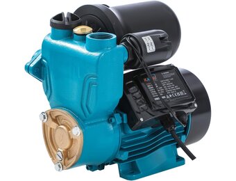 KATSU Waterdrukverhoger 150W, Automatische Drukregeling, Zelfaanzuigend, Zwart/Blauw