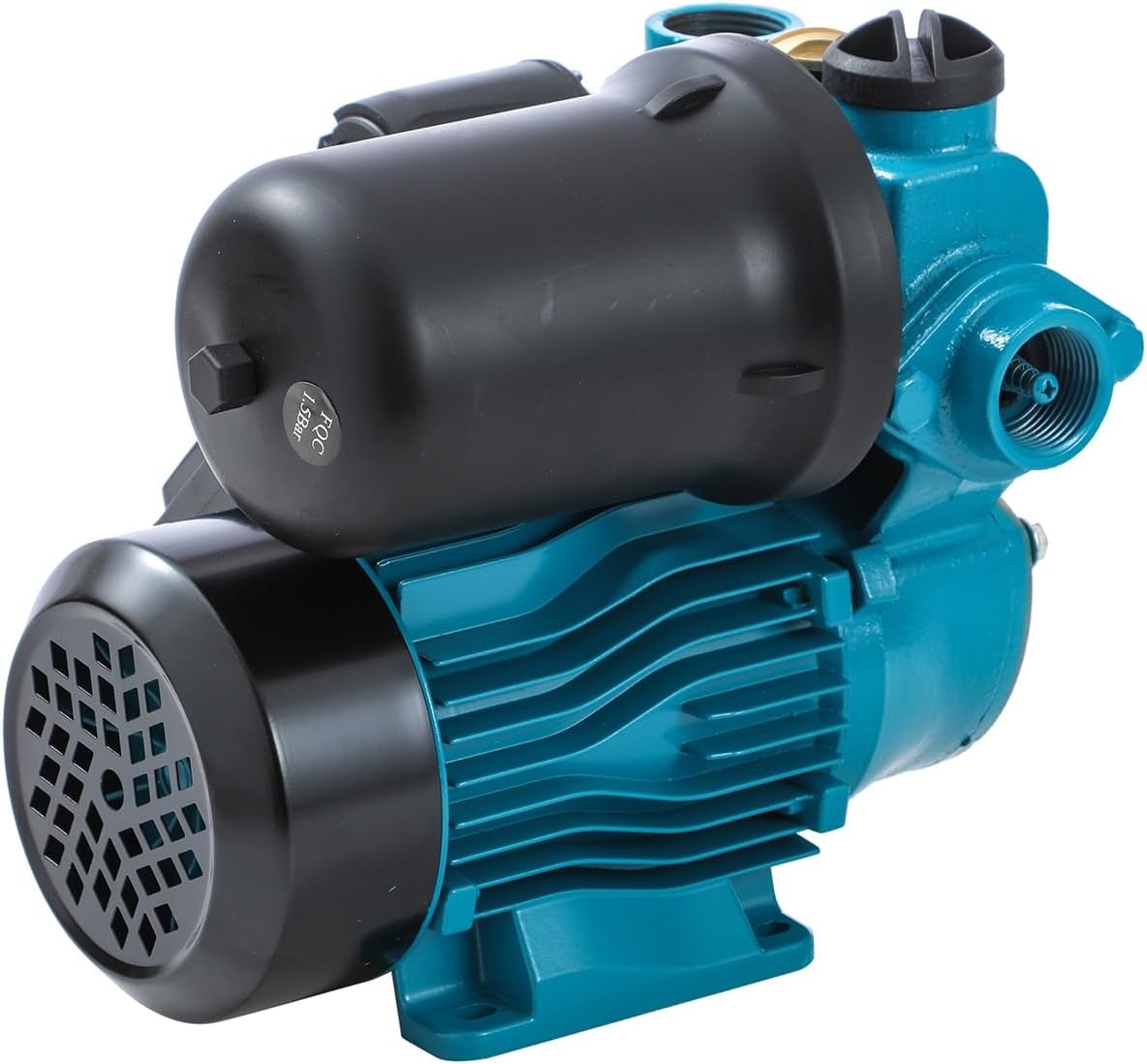 KATSU Waterdrukverhoger 150W, Automatische Drukregeling, Zelfaanzuigend, Zwart/Blauw