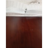 Massief Houten Wastafelblad Donkerbruin (60x40cm) - 52% Korting!