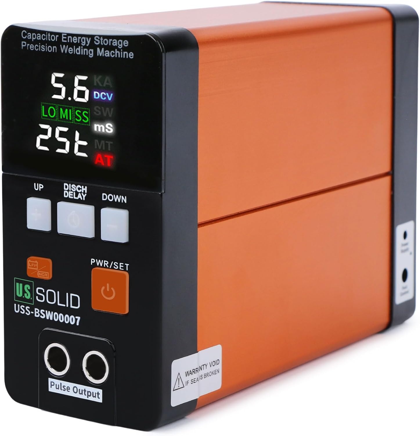 U.S. Solid USS-BSW00007 Accu Puntlasapparaat 21kW 3500A Condensator Energieopslag voor Lithium Accu's