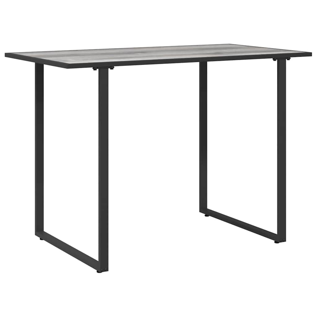 vidaXL Tuinstafel Grijs 100 x 55 x 70 cm Staal en DPC