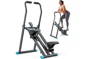 Opvouwbare Stair Stepper Pro | 3 Weerstanden | Zwart | 54% Korting
