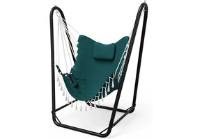 Hangstoel met Standaard, Groen, 82x90 cm - 59% Korting!