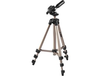Hama light entry tripod with tripod champagne, 36-106 cm., silver, 36.5-106.5 cm