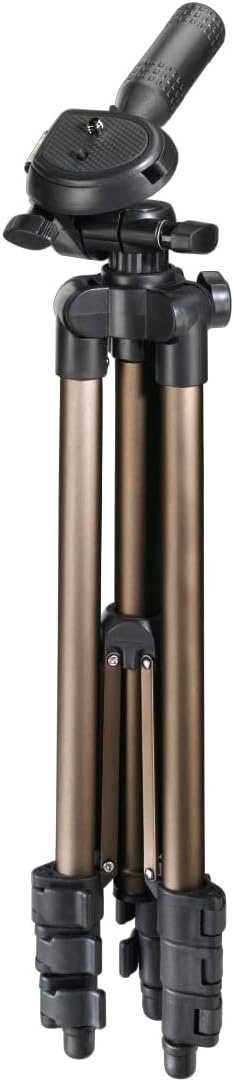 Hama light entry tripod with tripod champagne, 36-106 cm., silver, 36.5-106.5 cm