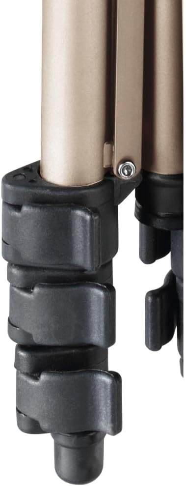 Hama light entry tripod with tripod champagne, 36-106 cm., silver, 36.5-106.5 cm