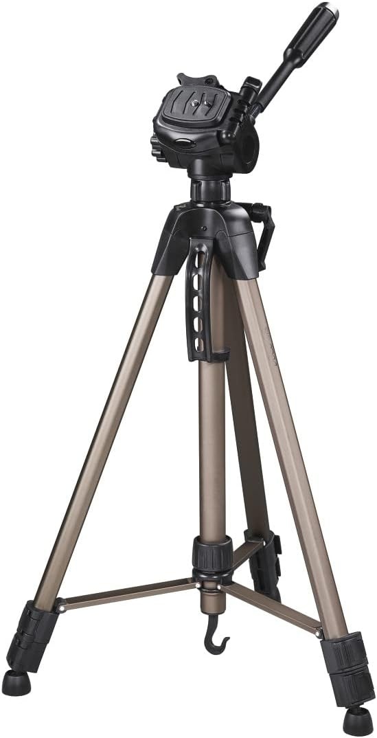 Hama light entry tripod with tripod champagne, 36-106 cm., silver, 36.5-106.5 cm