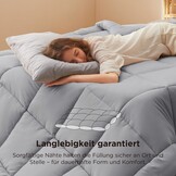 Zacht Antraciet Dekbed 135x200cm | 72% Korting | Warm & Hypoallergeen