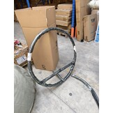 Hangstoel - ei stoel - met Frame - Grijs - tot 125 kg