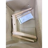 Eetkamerstoelen KITO - set van 2 eettafel stoelen - grijs