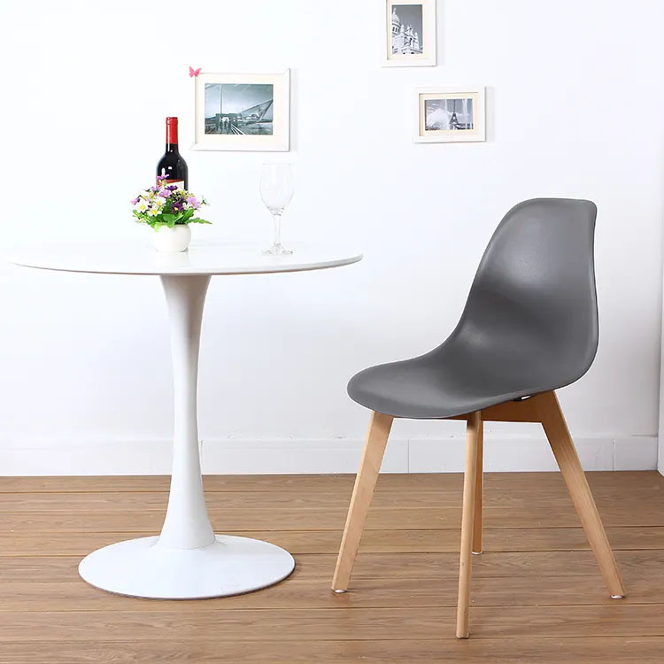 Eetkamerstoelen KITO - set van 2 eettafel stoelen - grijs