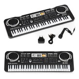 Kinder keyboard met microfoon - 54x17,5x6,5 cm - 35 functies