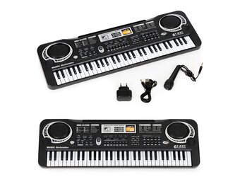 Kinder keyboard met microfoon - 54x17,5x6,5 cm - 35 functies