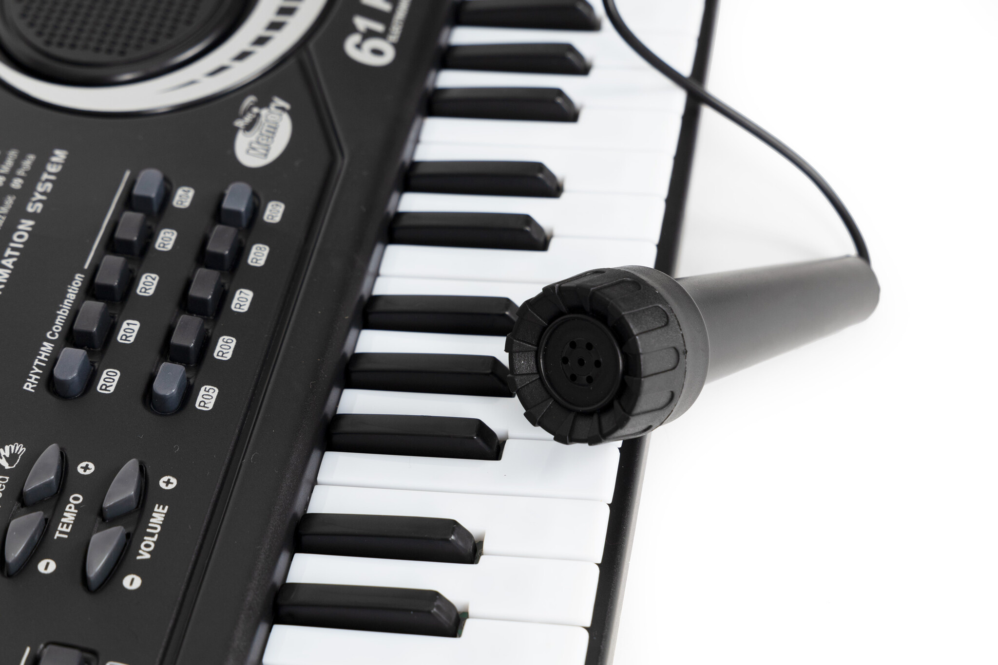 Kinder keyboard met microfoon - 54x17,5x6,5 cm - 35 functies