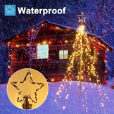 450 LED Kerstboomverlichting Warm Wit - Binnen/Buiten - 74% Korting