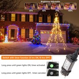 450 LED Kerstboomverlichting Warm Wit - Binnen/Buiten - 74% Korting
