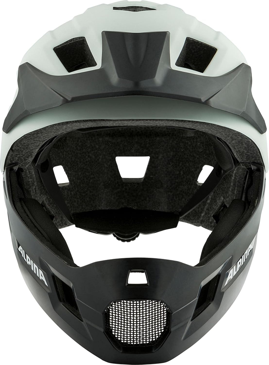 Alpina Rupi Full-Face Kinderhelm - Off-White Mat - 50-55 cm