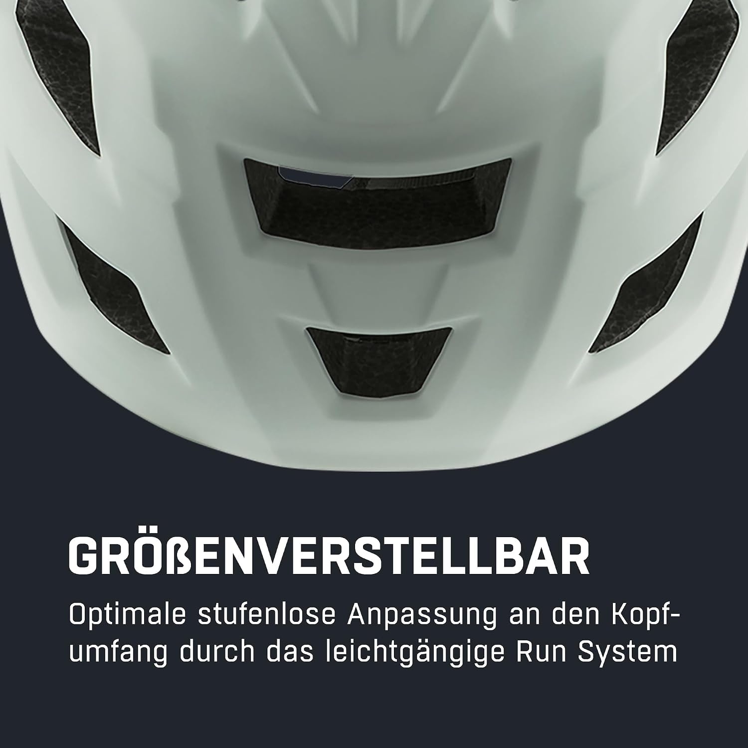 Alpina Rupi Full-Face Kinderhelm - Off-White Mat - 50-55 cm