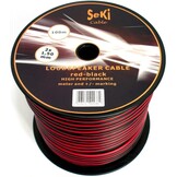 Speaker Cable 2 x 1.50 mm² 100 m Red/Black CCA Audio Cable Speaker Cable