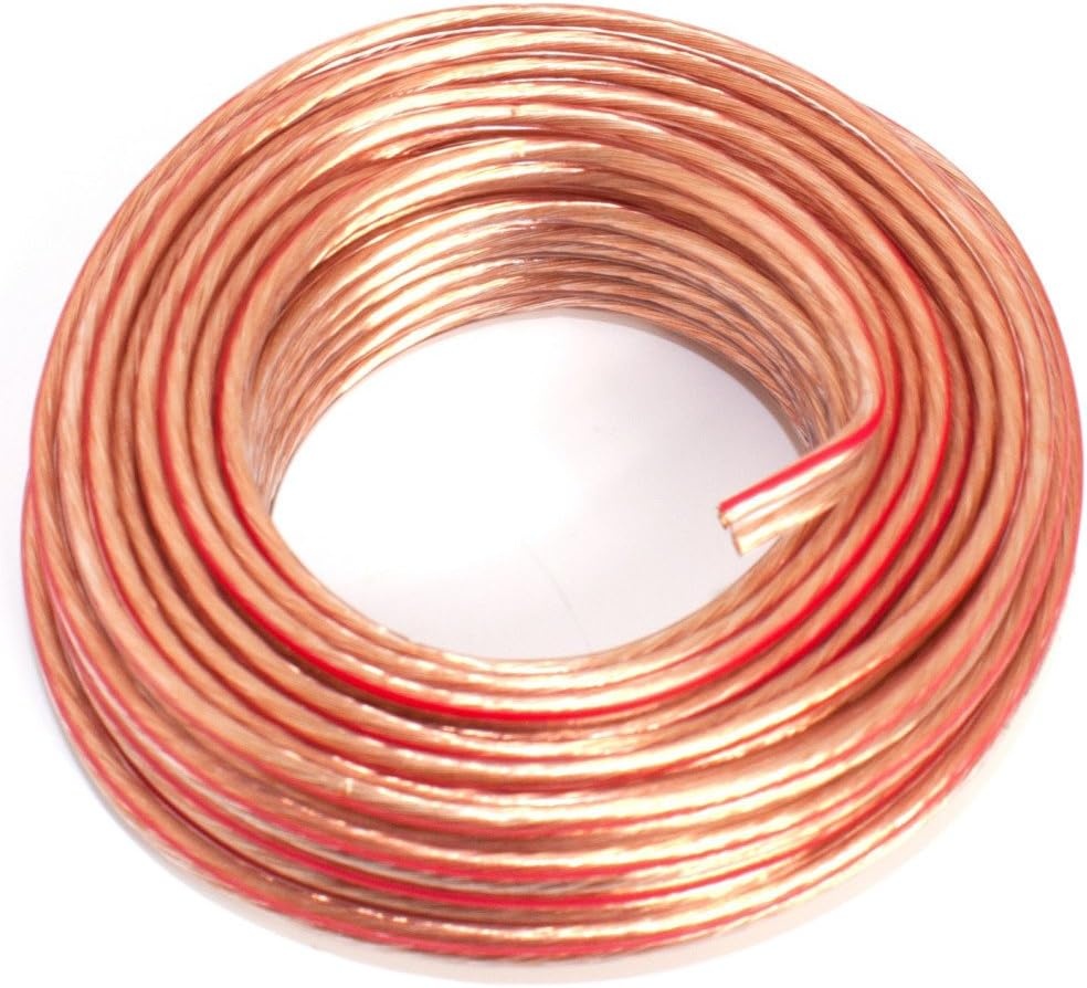 Speaker Cable 2 x 1.50 mm² 100 m Red/Black CCA Audio Cable Speaker Cable