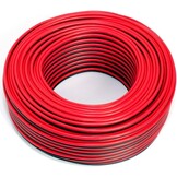 Speaker Cable 2 x 1.50 mm² 100 m Red/Black CCA Audio Cable Speaker Cable