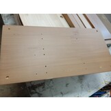 vidaXL Dressoir 100x35x74 cm massief grenenhout honingbruin