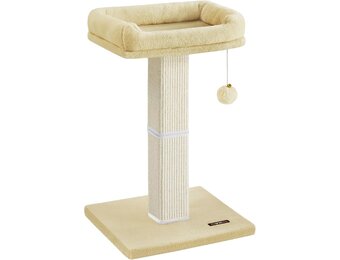 Feandrea Krabpaal voor katten - Beige - 71 cm hoog