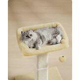 Feandrea Krabpaal voor katten - Beige - 71 cm hoog