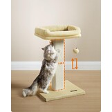 Feandrea Krabpaal voor katten - Beige - 71 cm hoog