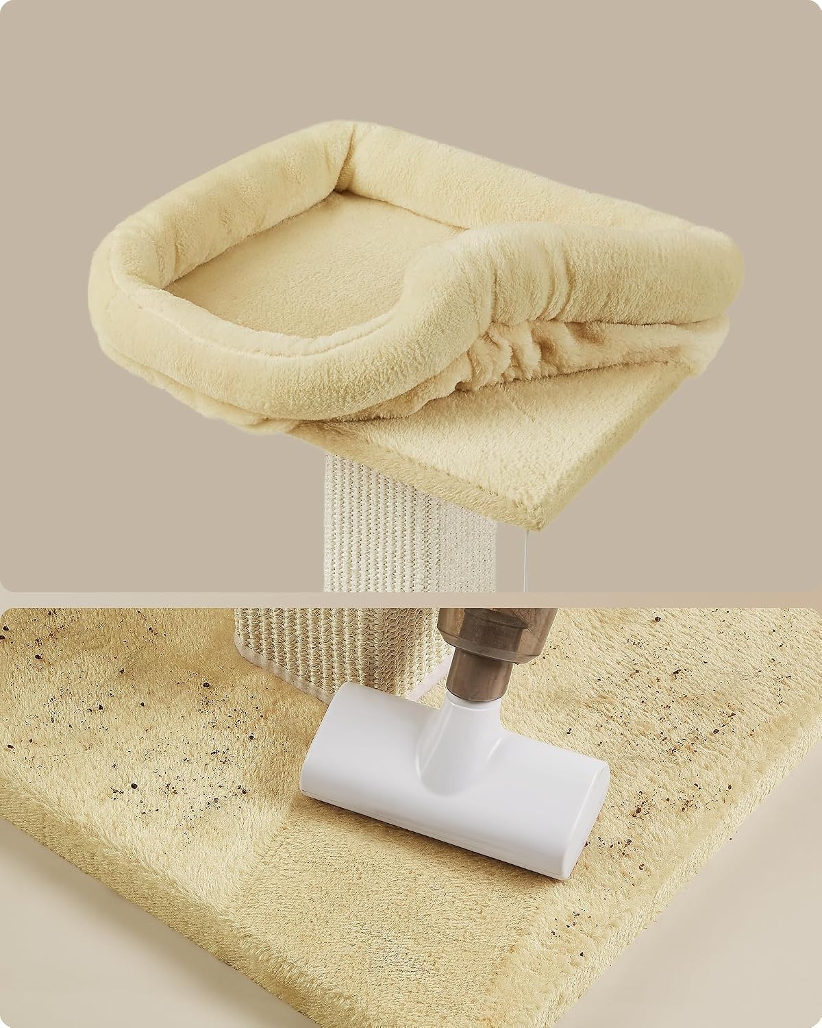 Feandrea Krabpaal voor katten - Beige - 71 cm hoog
