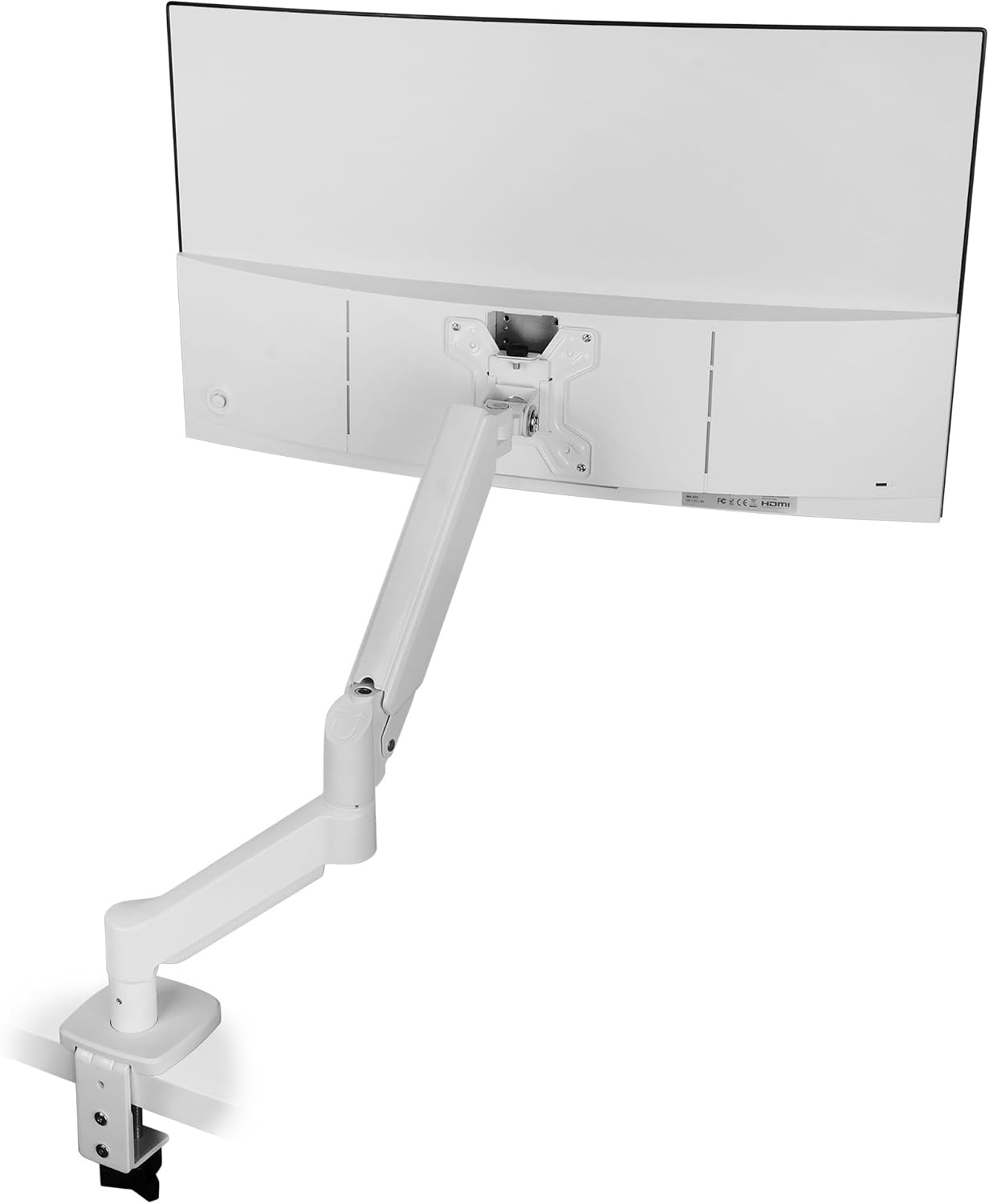 Mars Gaming MARM-PRO1 Monitor Arm voor schermen tot 32 inch - Wit