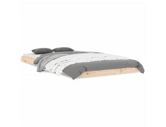 vidaXL Bedframe massief grenenhout 100x200 cm